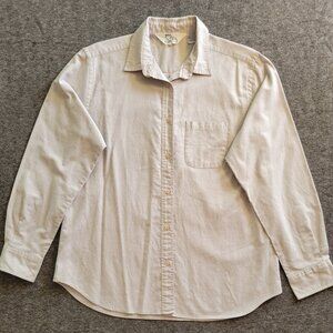 West Bound Gray VTG Button Down Long Sleeve Shirt Top M Cotton Spring Layer